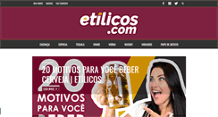 Desktop Screenshot of etilicos.com